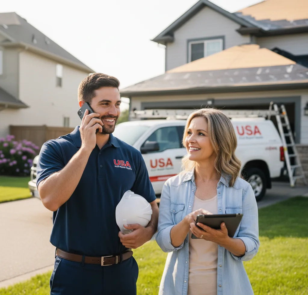 USA Roof Repair Experts customer support in French Camp